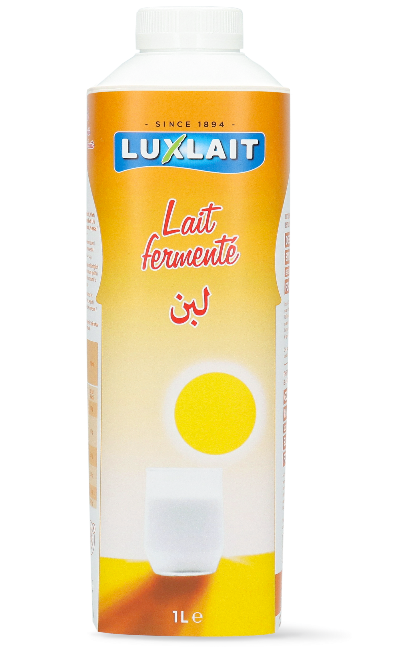 Luxlait - Lait fermenté (Lben) 1L