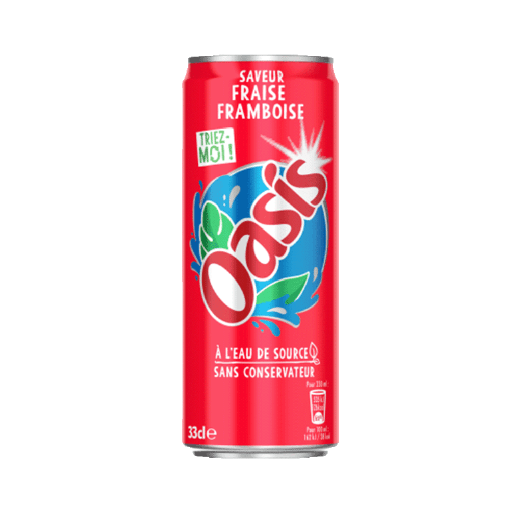 Oasis - Fraise Framboise 33cl