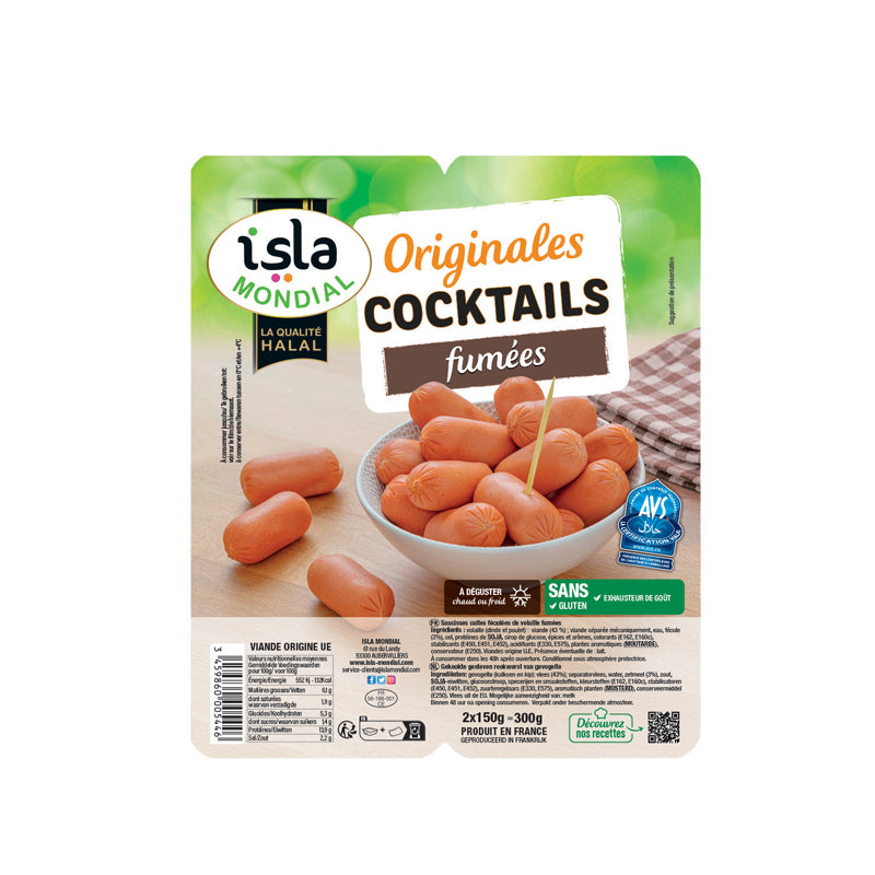 Cocktail Fumé AVS 300g - ISLA MONDIAL