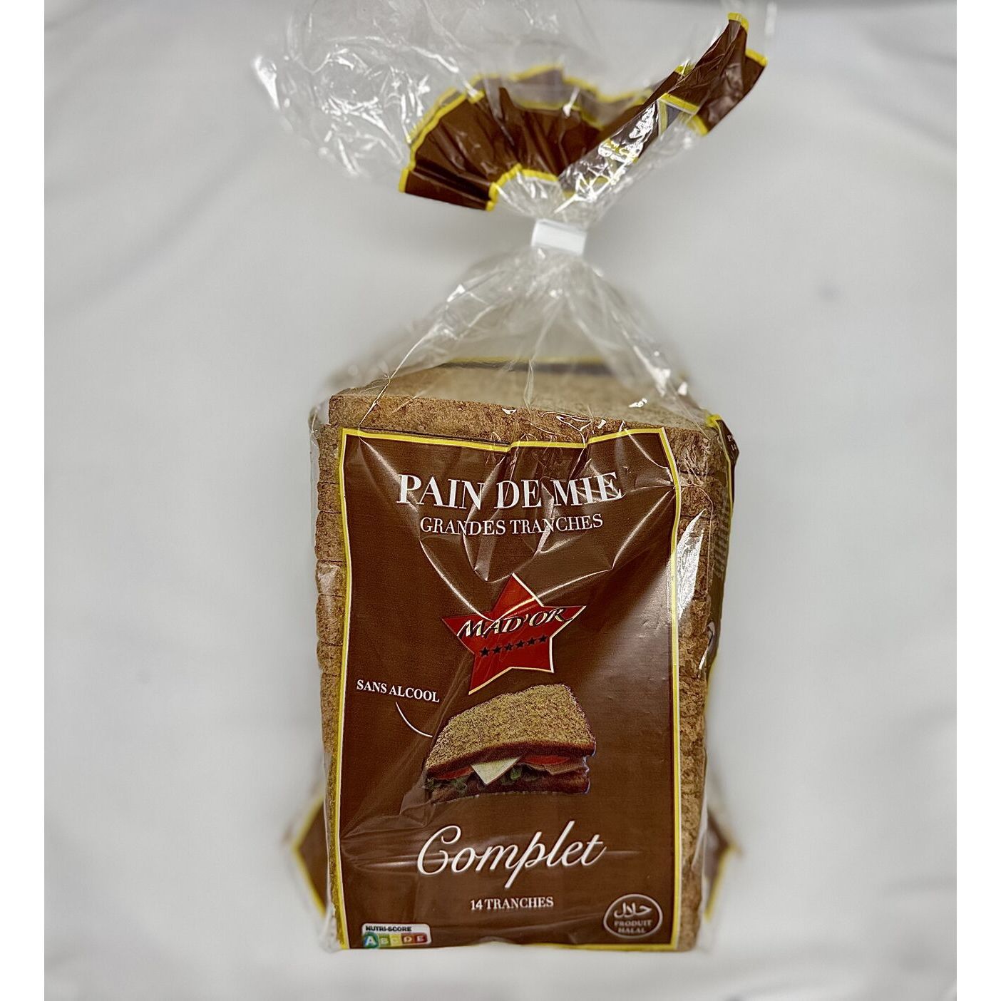 Pain de mie complet 500g