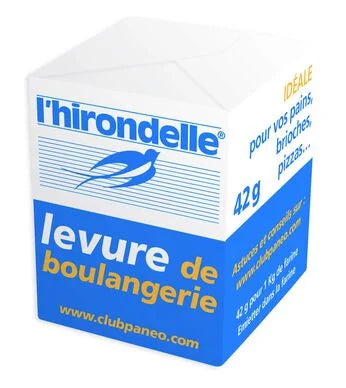 CUBE DE LEVURE HIRONDELLE 42G