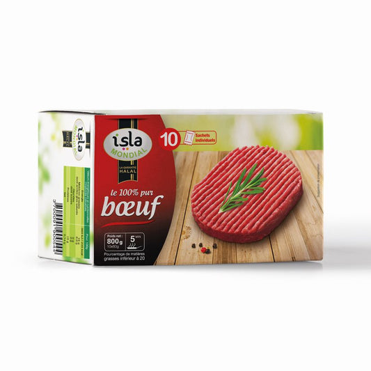 Steak (pure boeuf) 0.8kg - ISLA MONDIAL