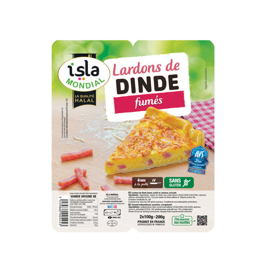 Lardons de dinde fumés - ISLA MONDIAL