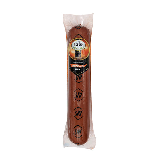 Saucisson bœuf volaille fumé 500g - ISLA MONDIAL