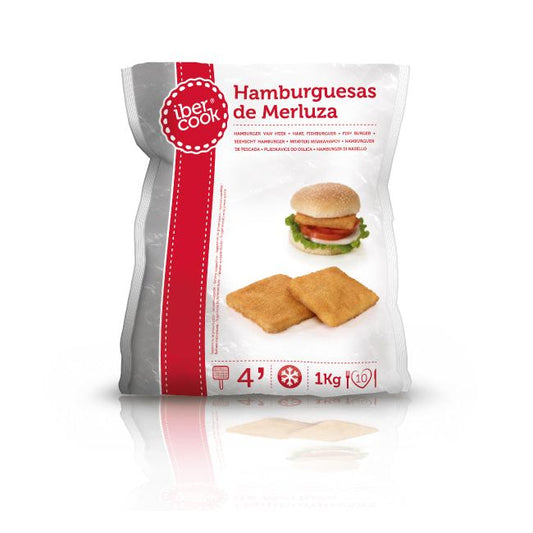 Fish burger pané 1KG - Ibercook