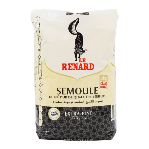 Semoule extra fine 2KG - Le Renard