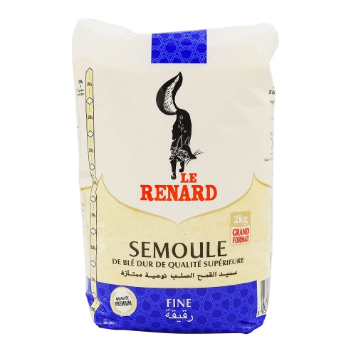 Semoule fine 2KG - Le Renard