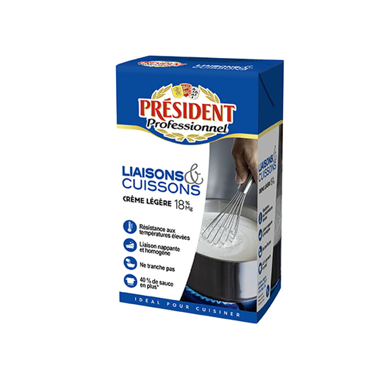 Crème Liaison 18% 1L - Président